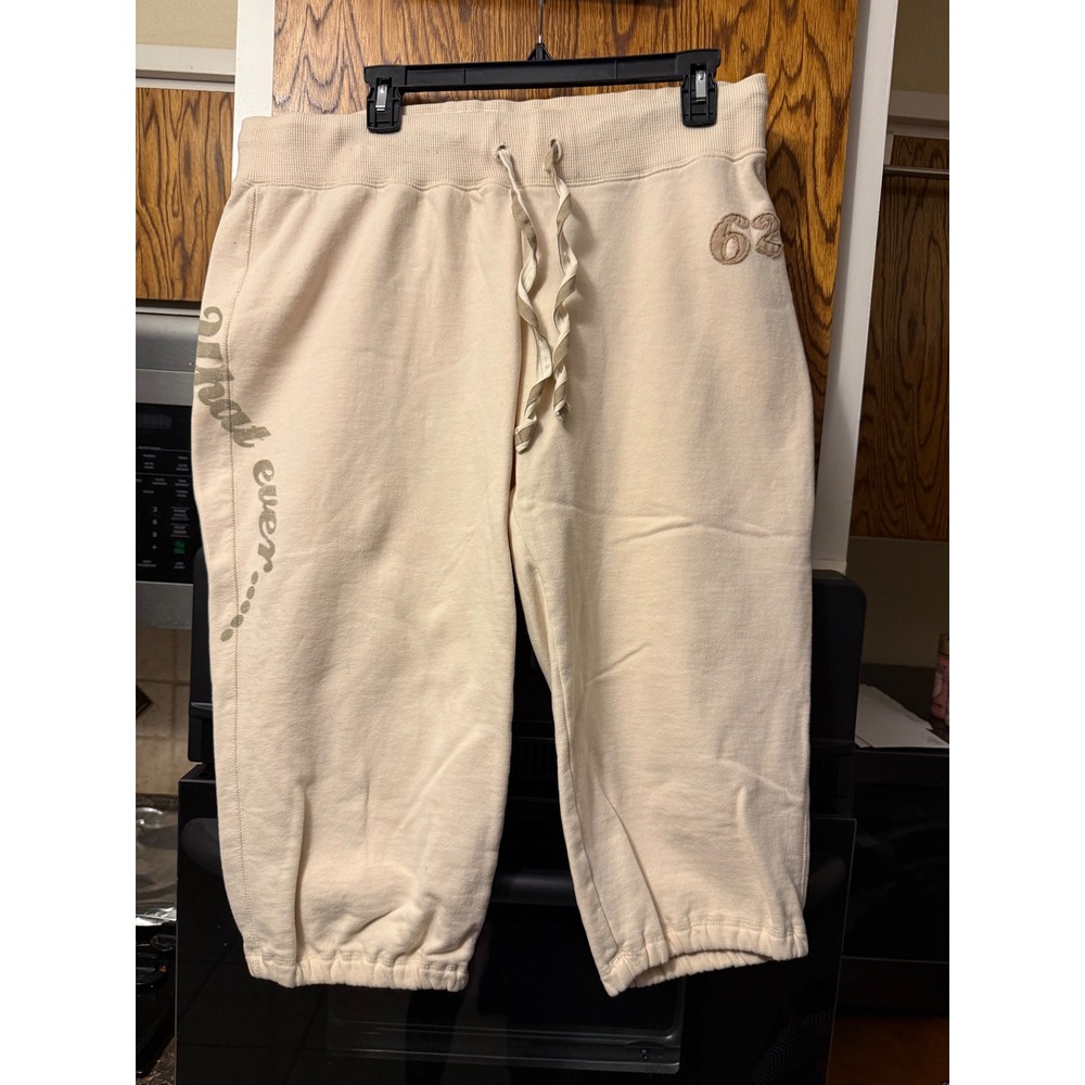 Arizona Jeans Company Women's Tan Sweatpants Capris‎ XL/XG "Whatever 62"
